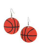 Sport Leather Earrings - Lady Dorothy Boutique
