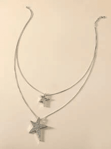 Star Layered Necklace - Lady Dorothy Boutique