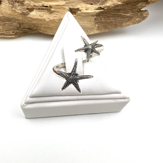 Sterling Silver Starfish Ring - Lady Dorothy Boutique