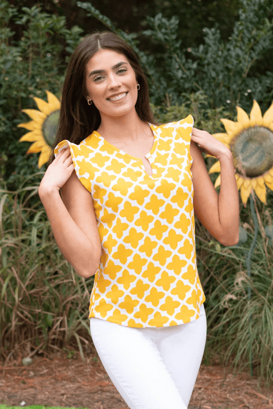 Sunshine And Clover Blouse - Lady Dorothy Boutique