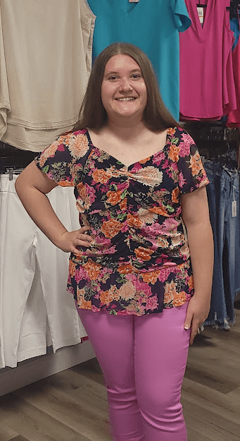 Sweetheart Neck Top - Lady Dorothy Boutique
