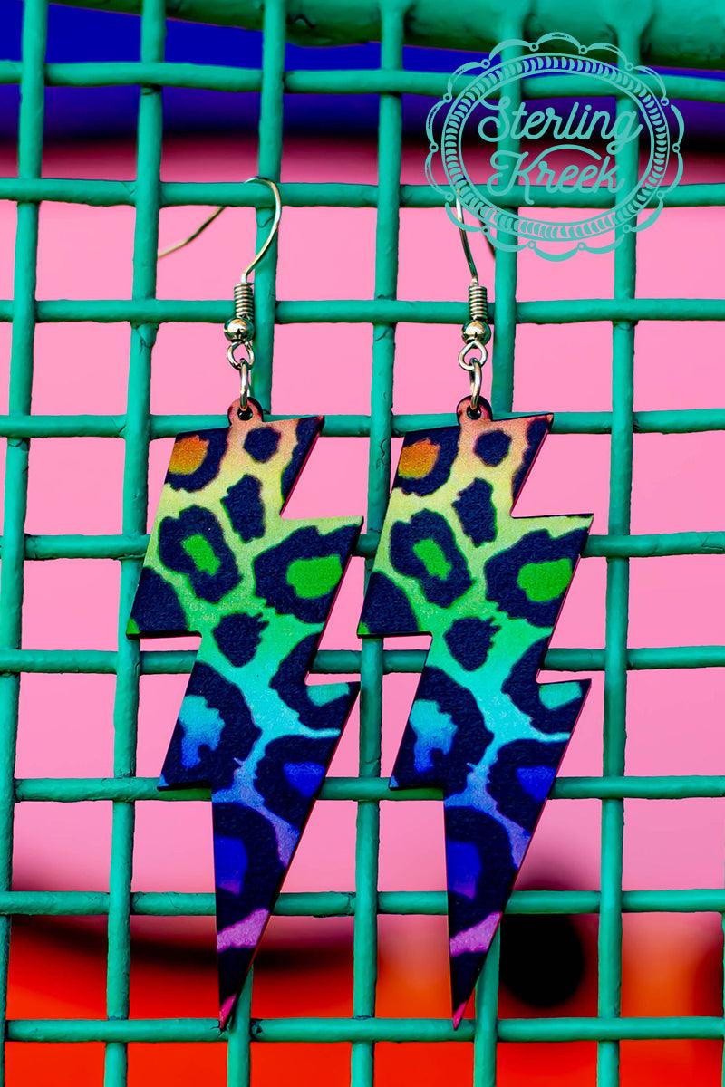 Thunder Rolls Leopard Earrings - Lady Dorothy Boutique