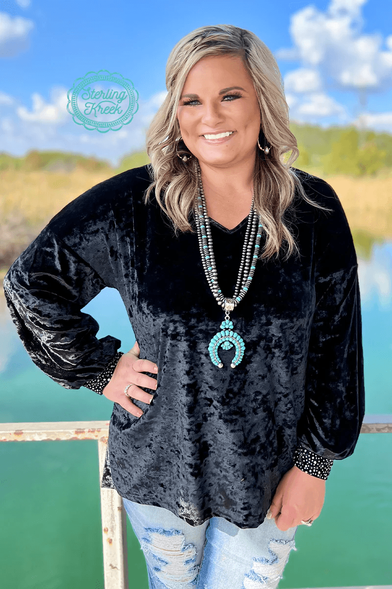 Touch Of Sparkle Top - Lady Dorothy Boutique