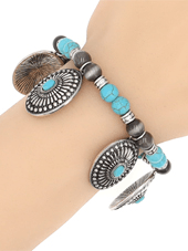 Western Navajo Charm Bracelet - Lady Dorothy Boutique