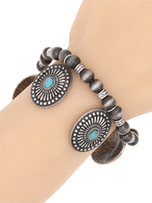 Western Navajo Charm Bracelet - Lady Dorothy Boutique